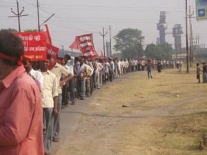 गोरखपुर में मज़दूर दिवस का आयोजन