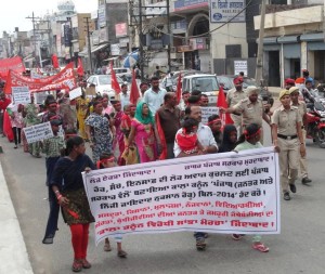 Punjab anti black laws demo - 3