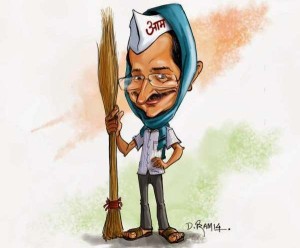 arvind kejriwal cartoon