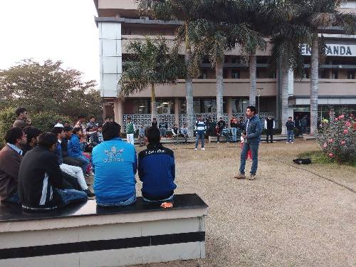 23 जनवरी को दिशा छात्र संगठन ने महर्षि दयानन्द विश्वविद्यालय, रोहतक, हरियाणा में विरोध सभा का आयोजन किया और उक्त घटना पर व्यापक परचा वितरण भी किया।