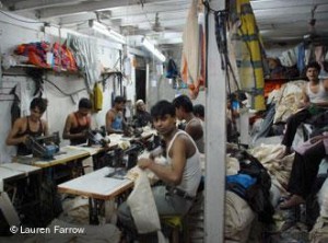 textile workers